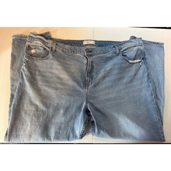Abercrombie & Fitch The Mom High-Rise Jeans Size 37/24L - Picture 1 of 5